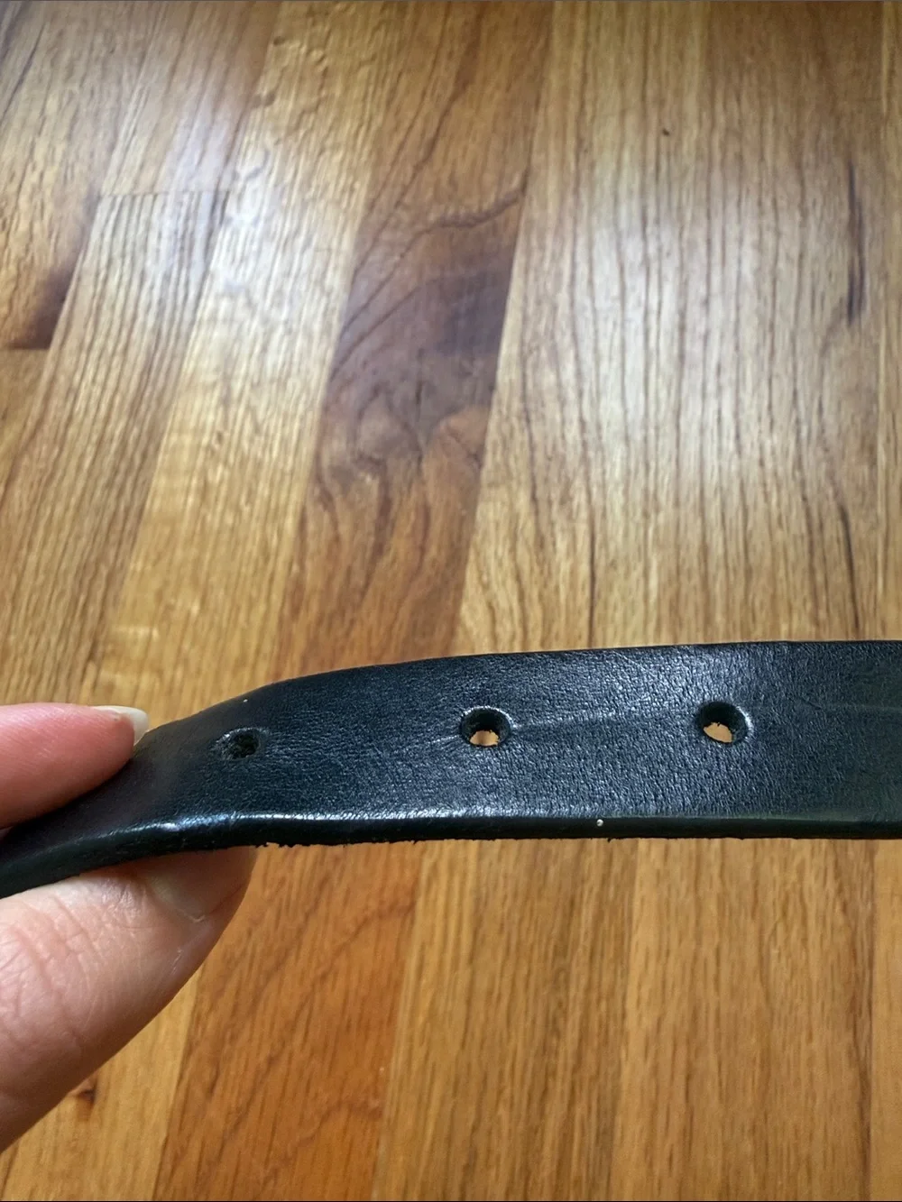 Banana Republic XS black leather belt
